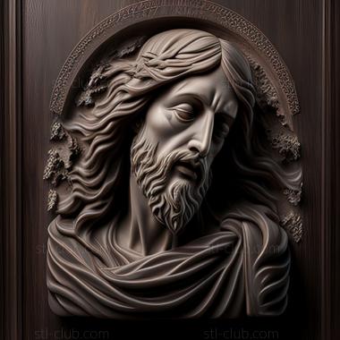 3D model st jesus (STL)